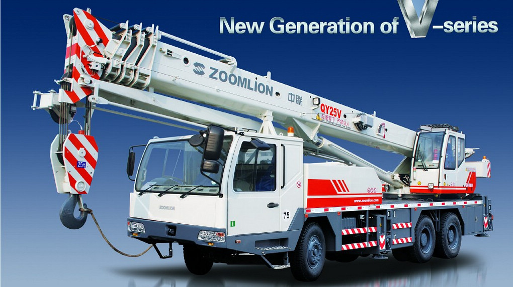 ZOOMLION 25 TON TRUCK CRANE QY25V431