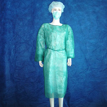 Non Woven Isolation Coat, Surgical Gown