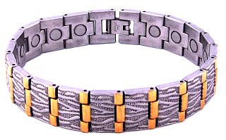 steel &amp; titanium bracelet