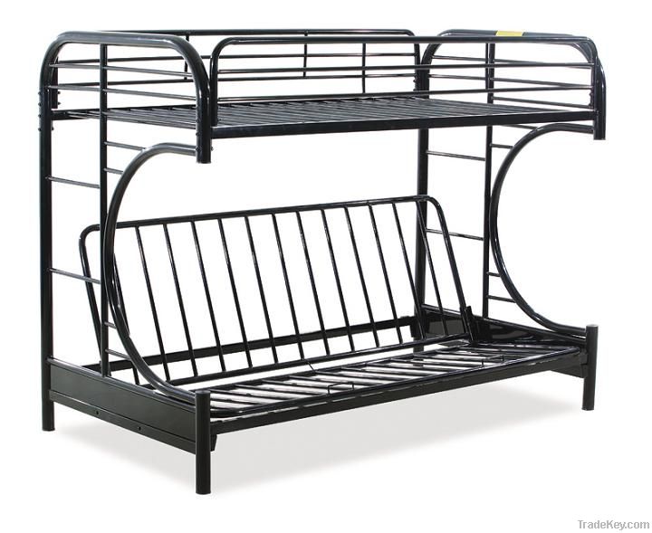 C style metal sofa bunk bed