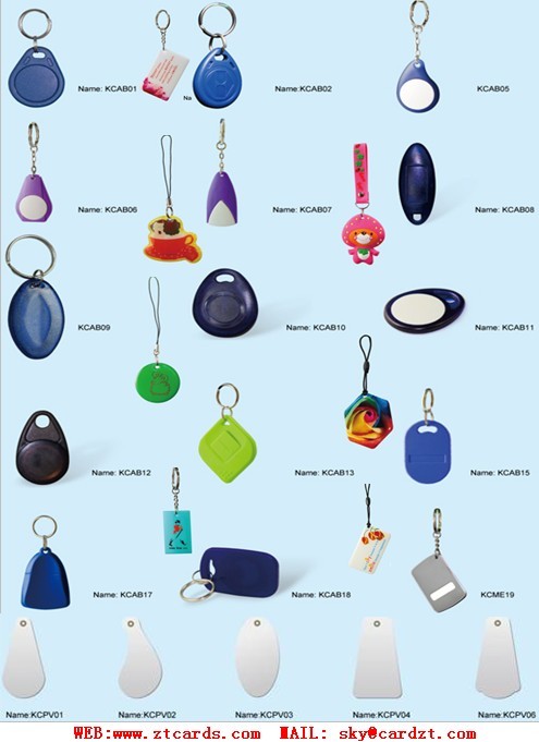 rfid keychain, keyfob, acces control