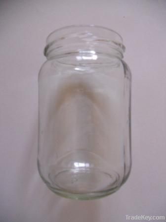 300 Gram Tissue Culture, Clare Glass Jar.