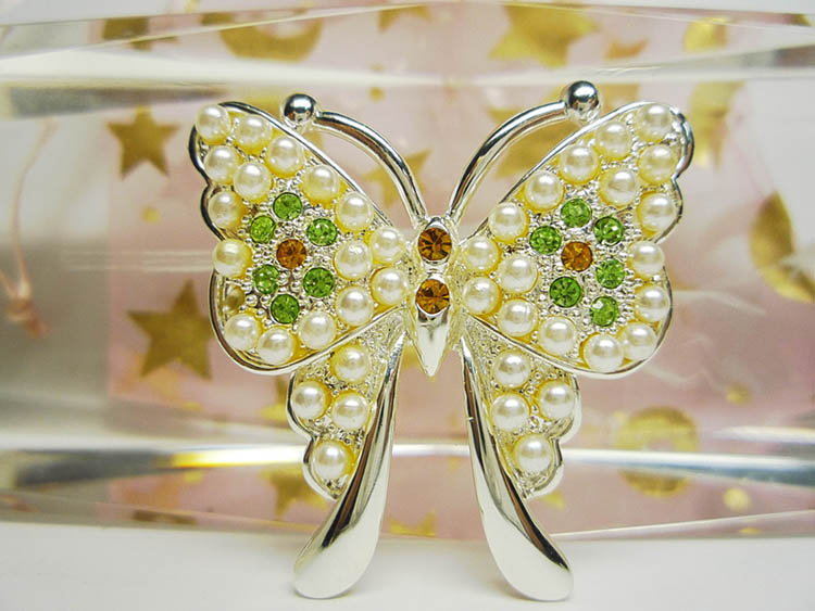 colorful butterfly charm accessories for women shoe