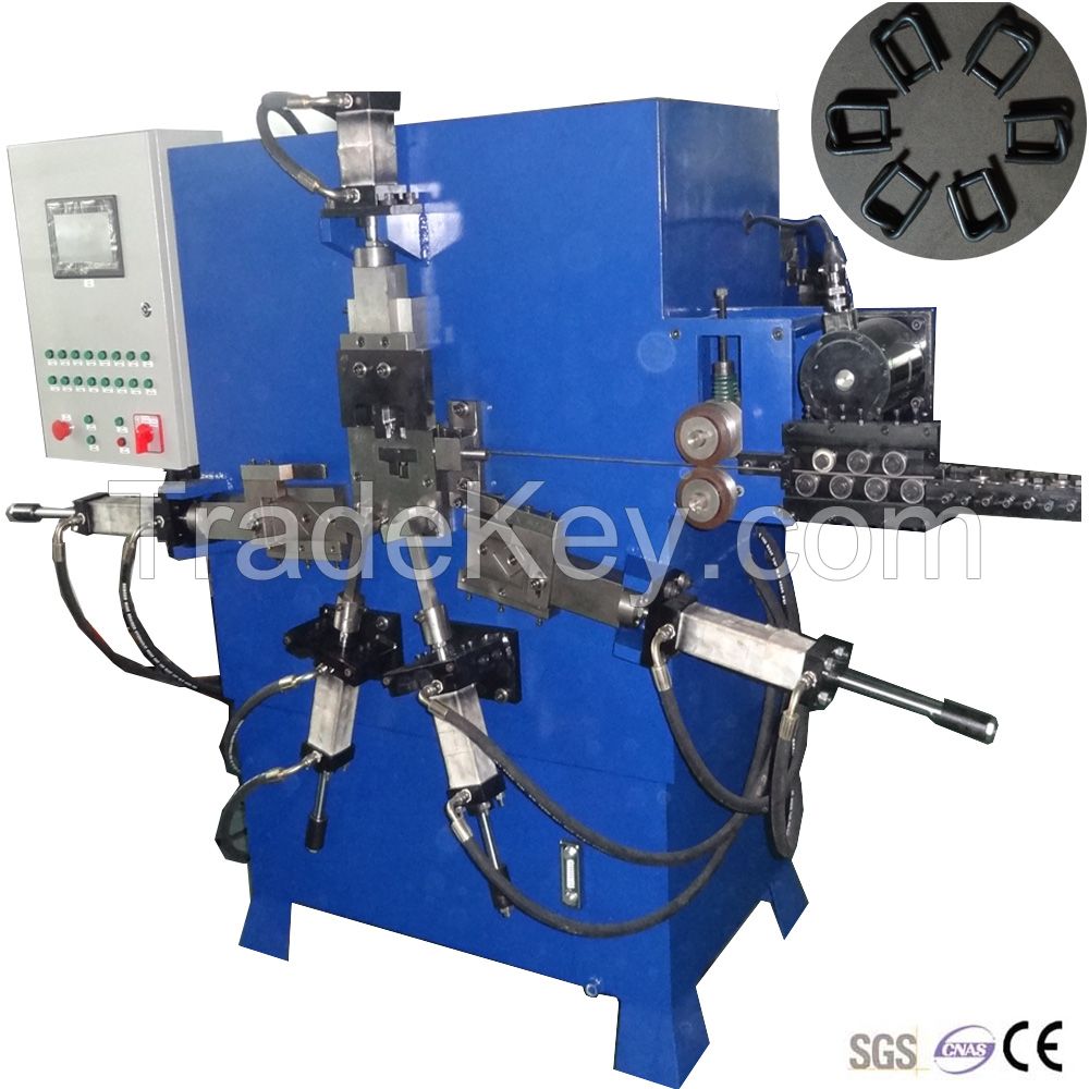 2016 hydraulic strapping buckle making machine