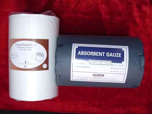 absorbent gauze roll