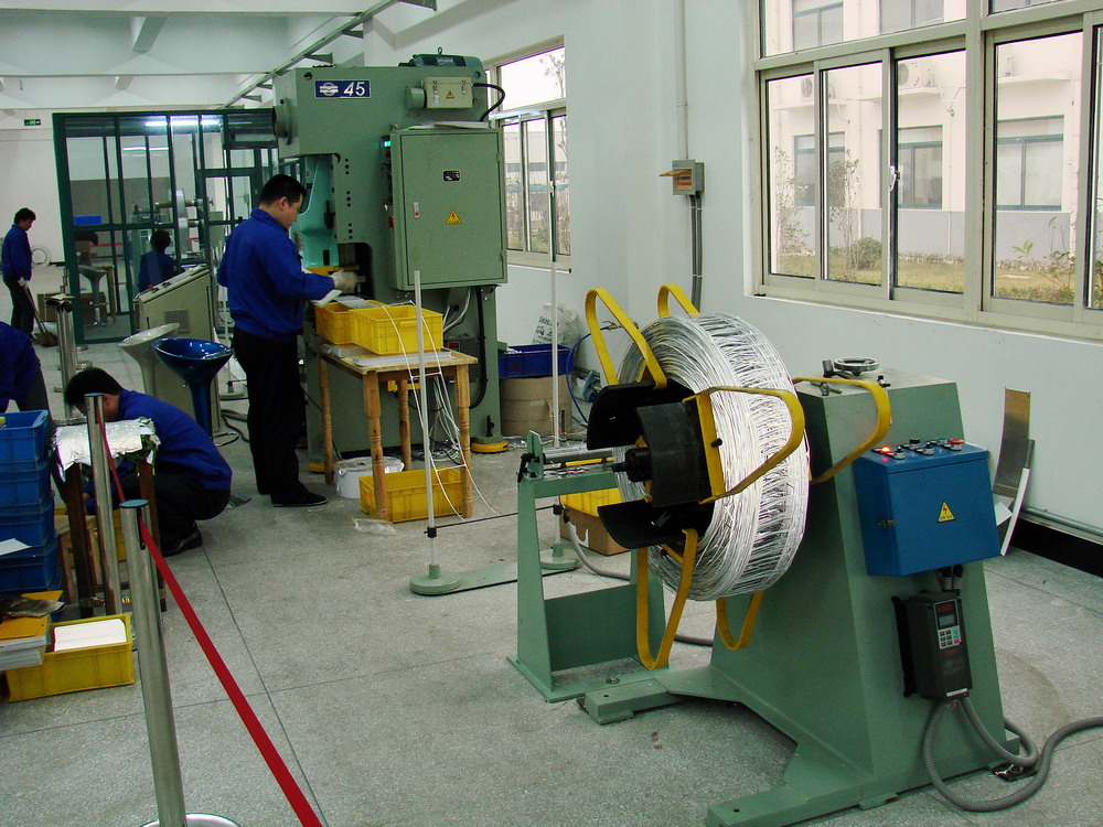 License plate production line