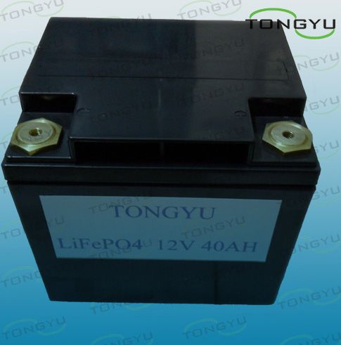 12V 40Ah Lithium Battery LiFePO4 Battery for Backup Power Systems, Solar Lights, Garden Lights