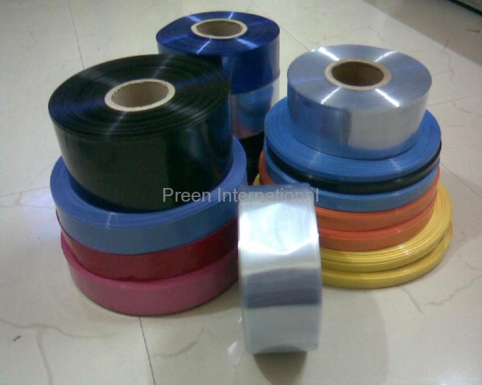 PVC Heat Shrink Tube / Sleeve, Labels, Polyolefin Shrink Tube