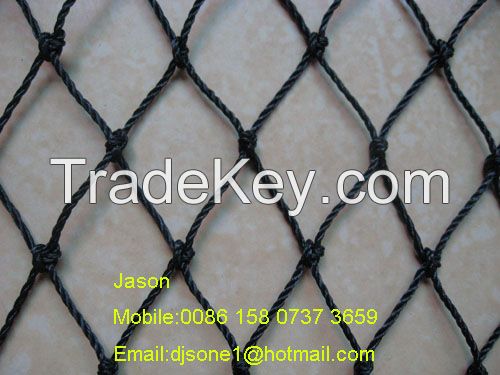 High quality HDPE fish net with knoted,knotless,braided