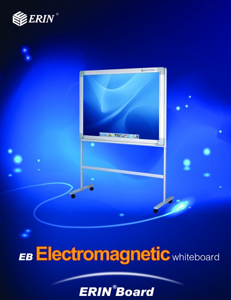 Electromagnetic interactive whiteboard