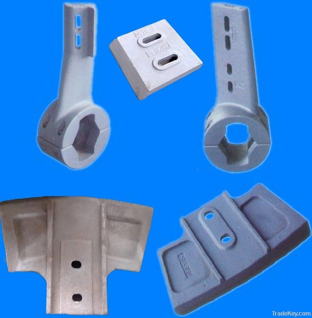 concrete batching plant wear resistant wear parts