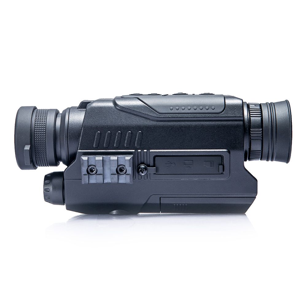 Compact digital night vision monocular with photo /audio/video recording for night and day use