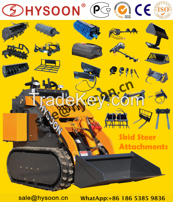 skid steer attachment for mini skid steer loader