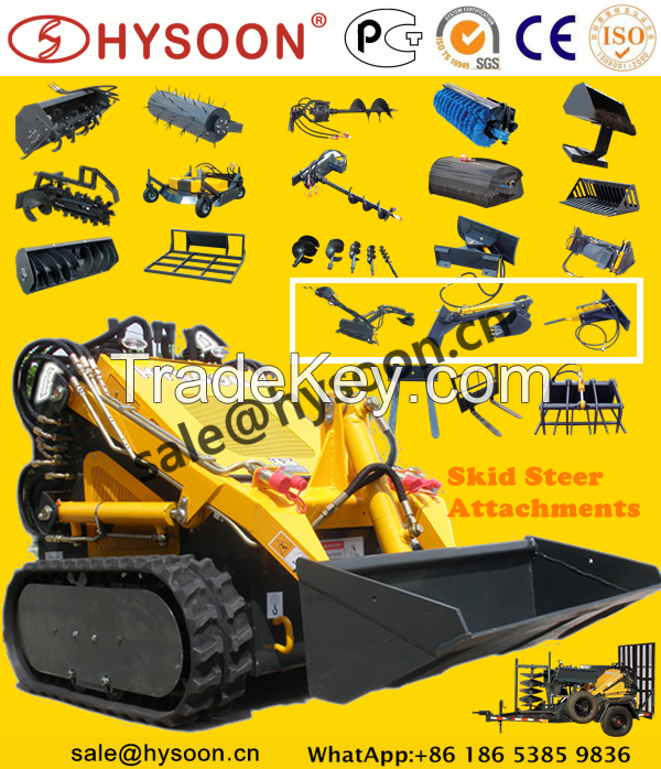 skid steer attachment for mini skid steer loader