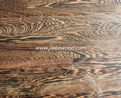 Wenge finger joint panel, kitchen worktop