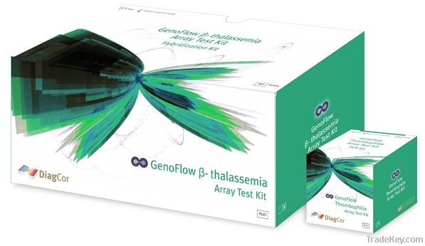 GenoFlow beta-thalassemia Array Test Kit (multiple panels)