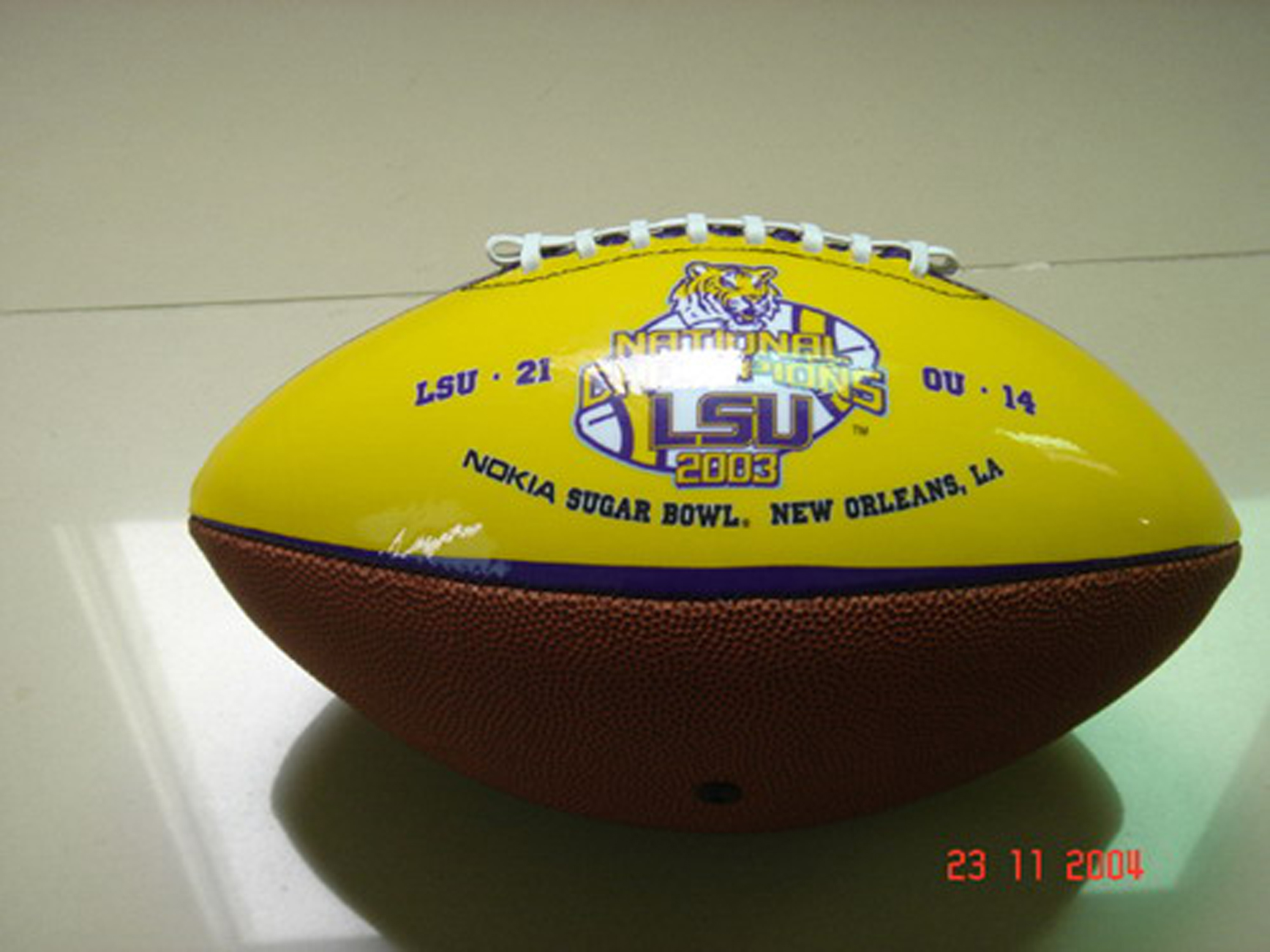 Custom Image Photo Imprinted Sports American Football