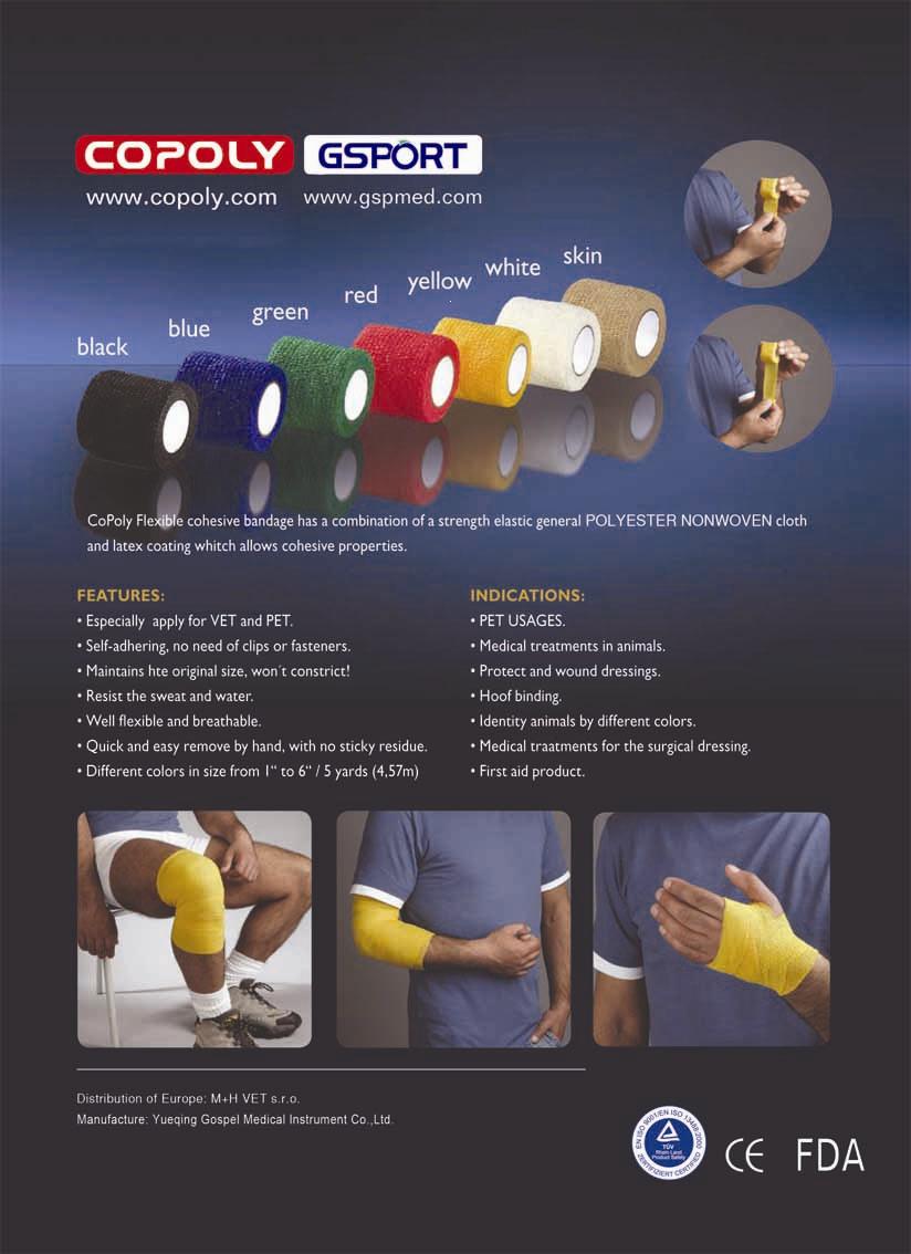 Copoly Flexible Cohesive Bandage