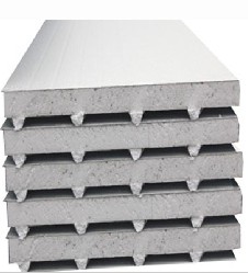 EPS corrugated sandwich panels