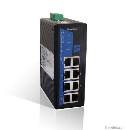 8-port 10/100M WEB Managed Redundant Industrial Ethernet Switch