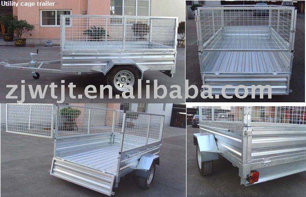 Galvanized trailer (WT-B84C)