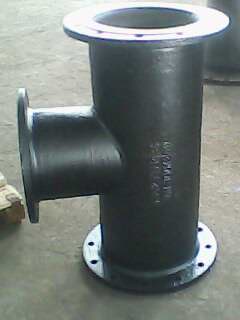 All flange tee for Ductile iron pipe &amp; pipe fitting