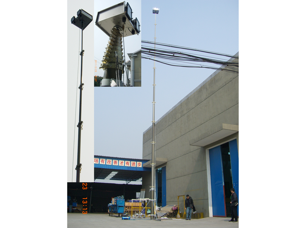 Pneumatic Telescopic Mast