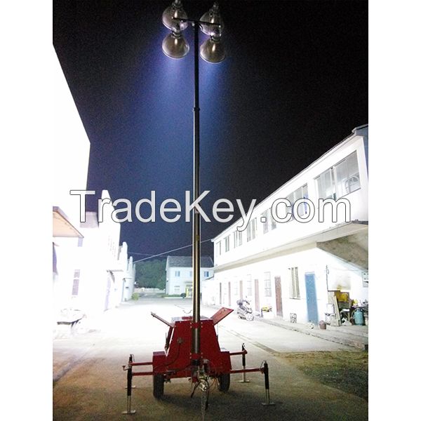 mobile generator set lights towers