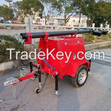 mobile generator set lights towers