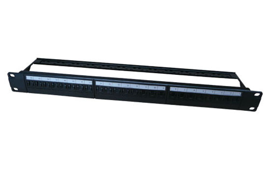 Cat5e UTP 24-port Patch Panel