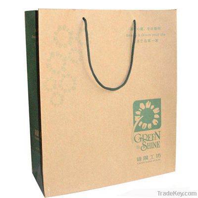 brown kraft paper bag