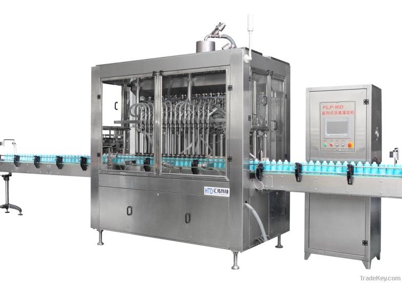 Full automatic linear piston filling machine