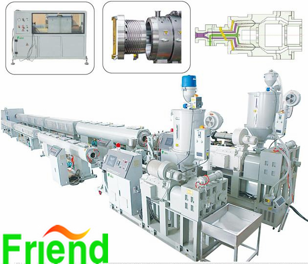 PP-R/FRP/PP-R three layers pipe machine