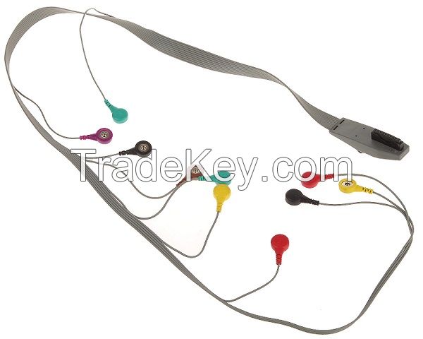 Mortara Holter Cable-10 Leads(Compatible)