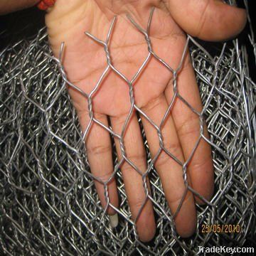 electro galvanized hexagonal wire mesh