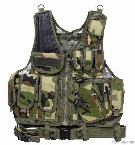 Paintball BDU Protect Vest CAMO Tactical