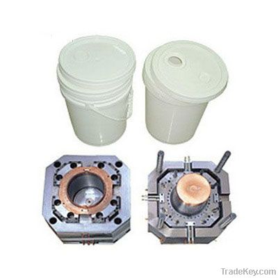 plastic injection mould in China, bucket mould