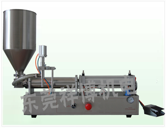 Semi-autoamtic Pillow Paste Filling Machine XBGZJ-500W