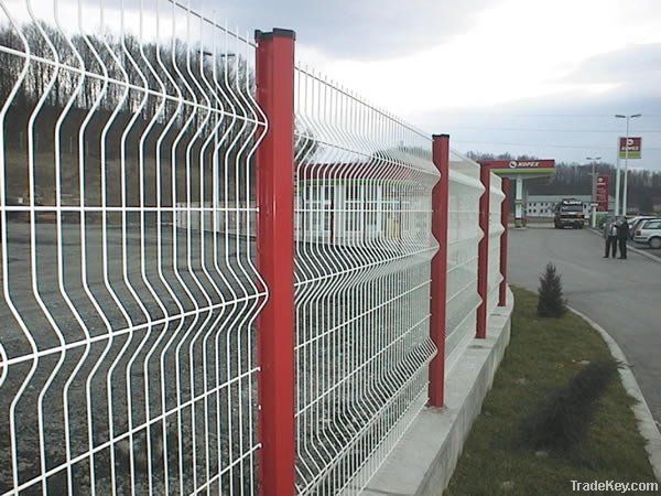 european welded mesh fence