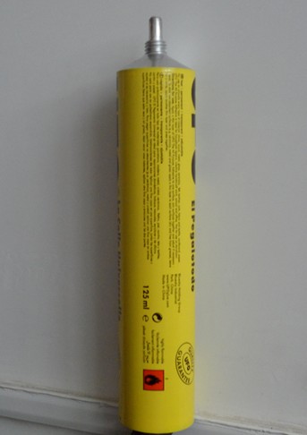 Aluminum tube for capacity 125ml