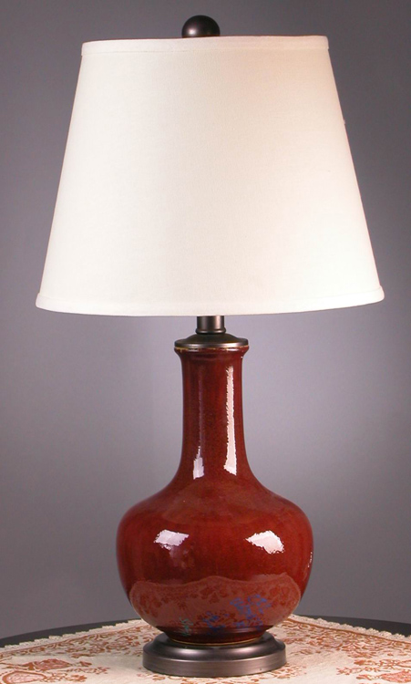 22"H CERAMIC TABLE LAMP