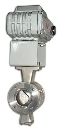 Electric V-type Adjusting Ball Valve