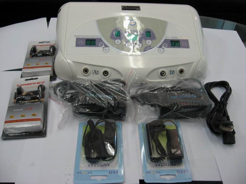 ion detox foot spa foot bath ion cleanse aqua aok body machine H705A