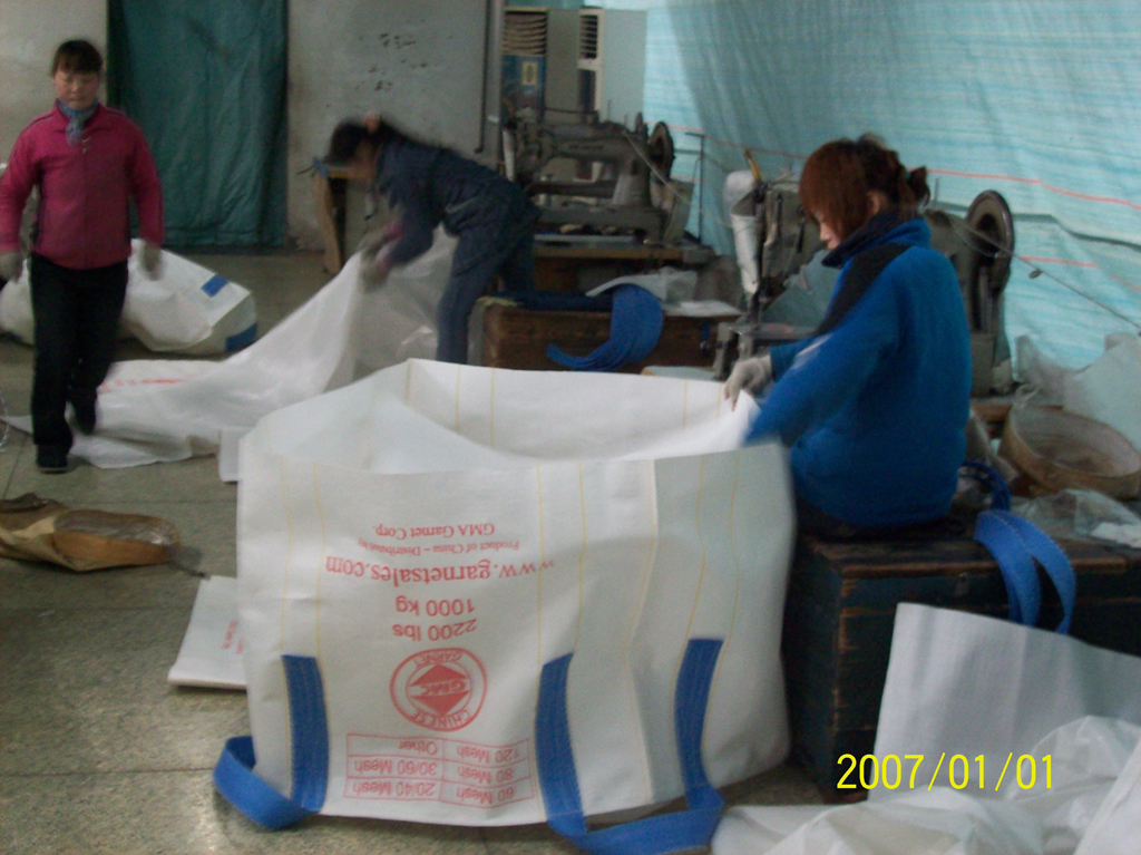 PP big bags, jumbo bags, FIBC for containing minerals