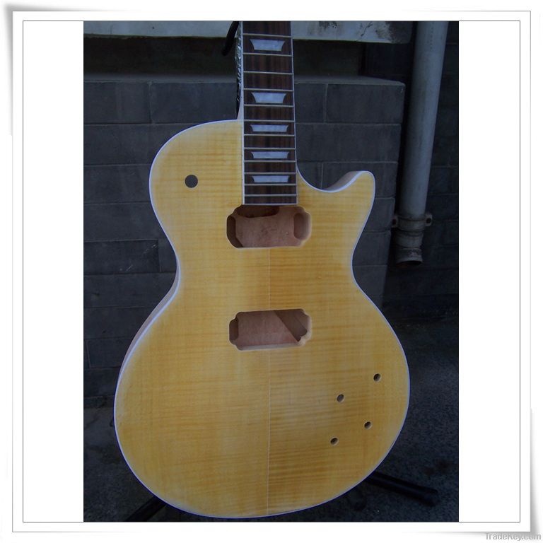 Gibson LP Type PROJECT Unfinished Electric Guitar Fret binding