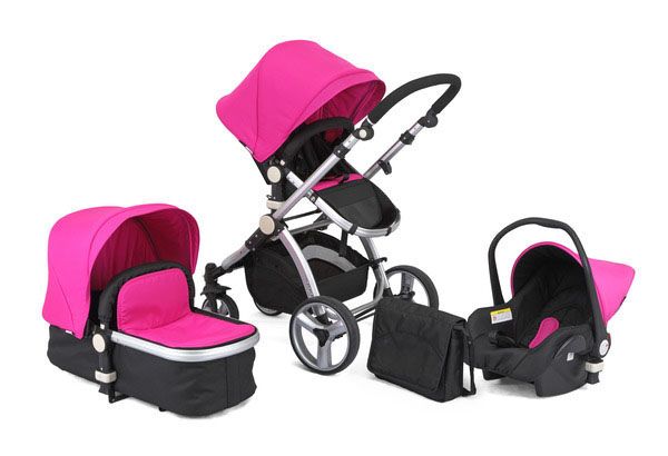 New and Luxury Design baby pushchair 3 in 1 Travel System with EN1888:2012 certificate