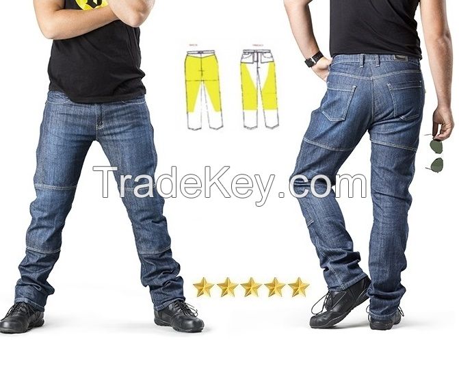 High Quality Motorcycle Jeans Reinforced With Ce Protection