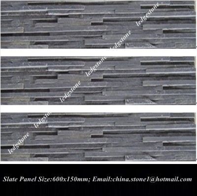 NATURAL SLATE LEDGESTONE 150X600MM