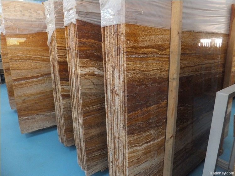 Walnut Travertine Slabs