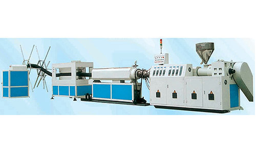 PE Carbon Spiral Reinforcing Pipe Production Line